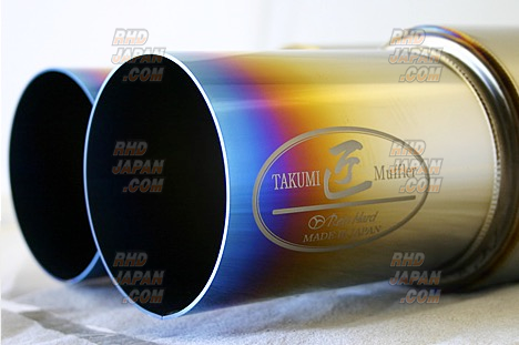 Reinhard #3 Cannonball Dual Muffler Exhaust System Semi-Titanium